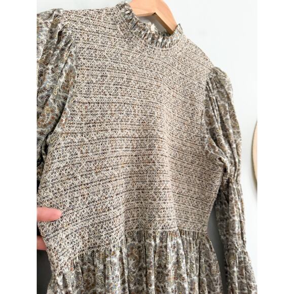 DÔEN | DOEN | Callie Dress / Cream Tisbury Paisley | Sz S - Picture 5 of 10